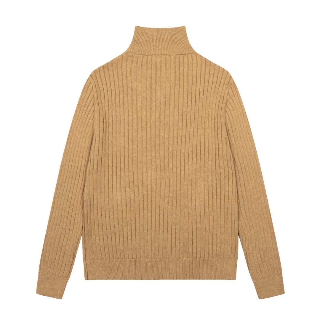 P250 Top quality" Style number: DS114# (not off the shelves all year round) [Ralph Lauren half-zip solid color pony embroidered logo striped knitted sweater] ✅Ralph Lauren half-zip classic basic versatile unisex couple pullover sweater ✅Main supplier platform live broadcast Wholesale entity Replenish when out of stock Not off the shelf ✅ZP quality 1:1 version Scan the code to enter the GF website Counter quality ✅Detailed quality The only one in Guangzhou Imported quality cotton yarn, focusing on high-end, cost-effective, good quality needless to say. ✅Restore the original version. The maximum size can be worn up to 190 pounds. Loose, comfortable and stress-free. ✅The upper body is simple and easy to match. A must-have item for ootd. Good-looking clothes are never picky. Recommended must-have items in the wardrobe. Size: S-XL. Color: Black, white, gray, khaki, navy blue, white label, red gold label.